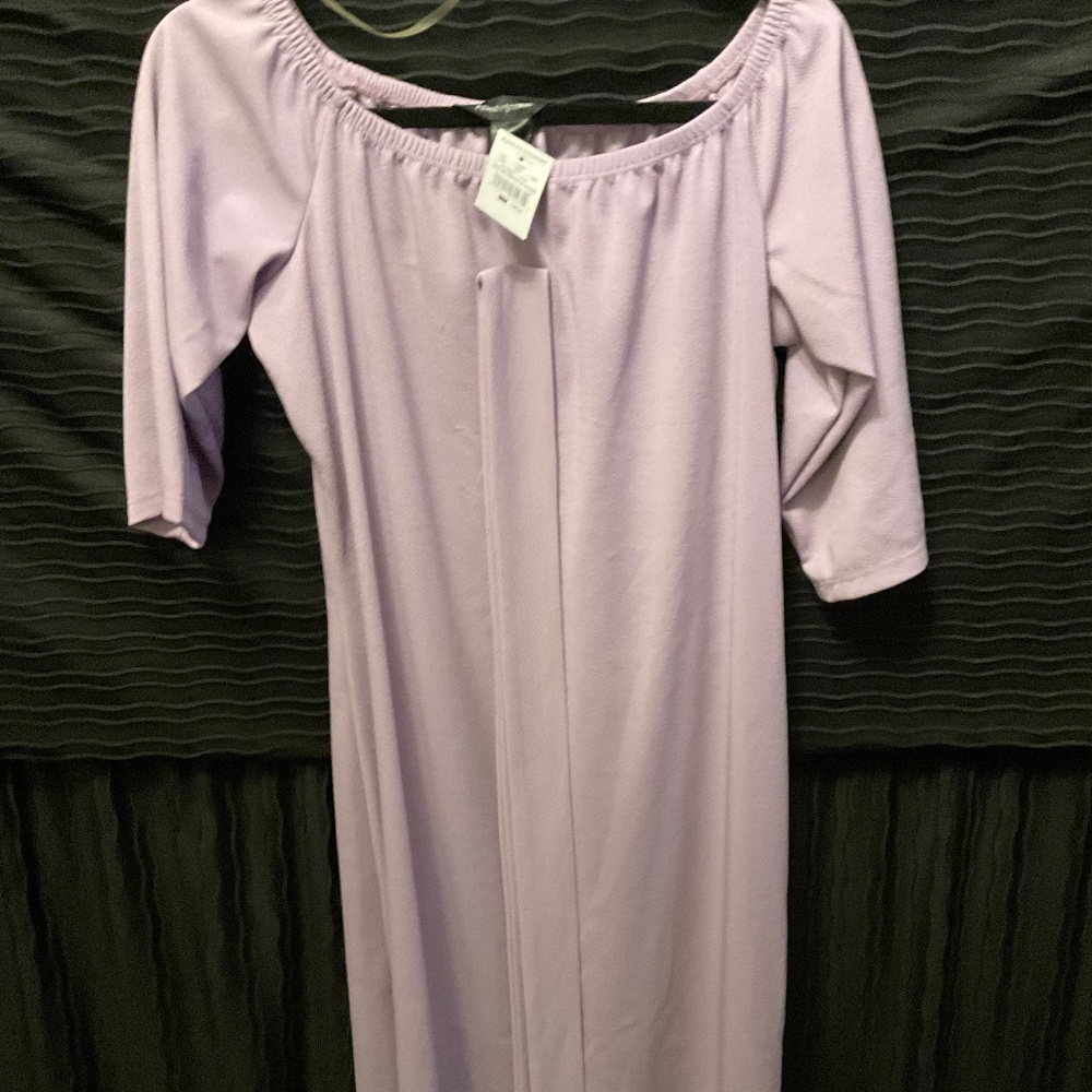 Lilac colored dress